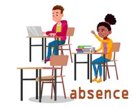 Definition & pronunciation of absence