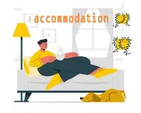 Definition & pronunciation of accommodation