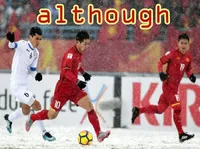 Definition & pronunciation of although