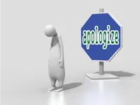 Definition & pronunciation of apologize