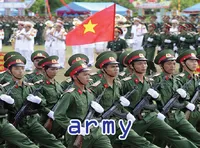 Definition & pronunciation of army