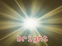 Definition & pronunciation of bright