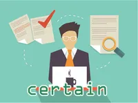 Definition & pronunciation of certain