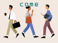Definition & pronunciation of come
