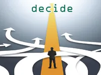 Definition & pronunciation of decide