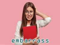 Definition & pronunciation of embarrass