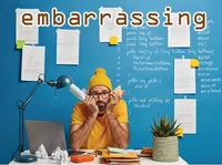 Definition & pronunciation of embarrassing