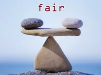 fair की परिभाषा और उच्चारण