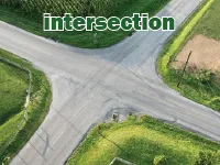 Definition & pronunciation of intersection
