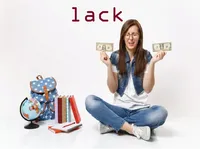 Definition & pronunciation of lack