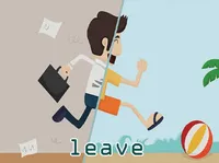 Definition & pronunciation of leave