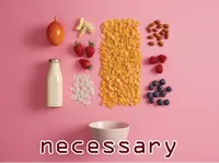 Definition & pronunciation of necessary