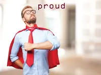 Definition & pronunciation of proud