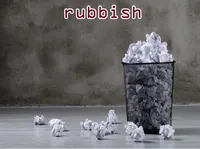 Definition & pronunciation of rubbish
