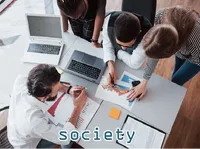 Definition & pronunciation of society