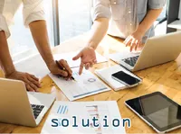 Definition & pronunciation of solution