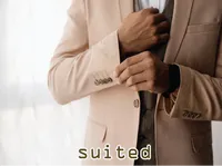 Definition & pronunciation of suited