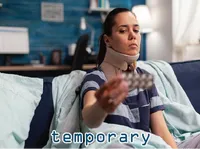 Definition & pronunciation of temporary