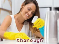 Definition & pronunciation of thorough