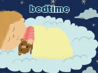 Definition & pronunciation of bedtime