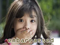 Definition & pronunciation of embarrassed