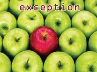 Definition & pronunciation of exception