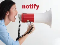 Definition & pronunciation of notify