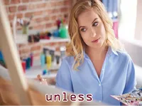 Definition & pronunciation of unless