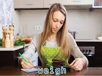 Definition & pronunciation of weigh